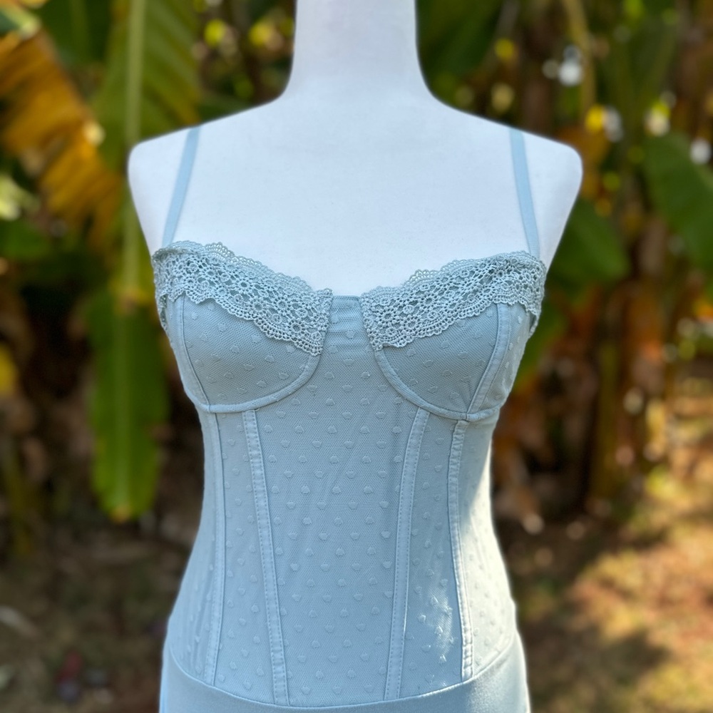 Lace Bustier Corset Bodysuit for Women